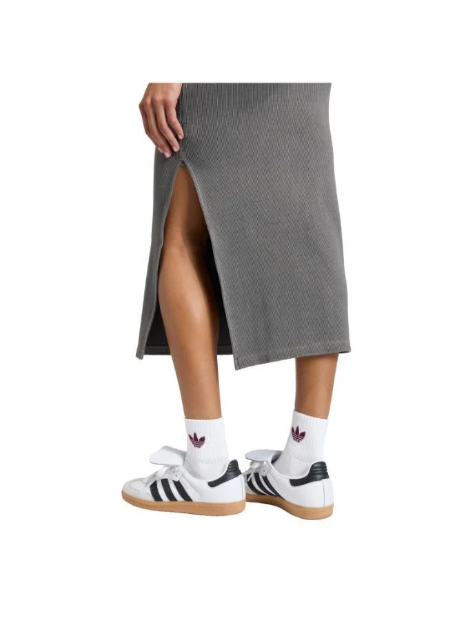 adidas Originals  ESSENTIALS RIB TANK MAXI DRESS WASHED for Women | Best Price UAE